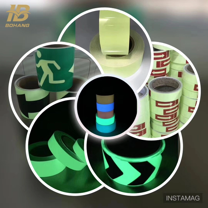 High Brightness Photo Luminescent Glow in The Dark Vinyl Film for Exit Signs