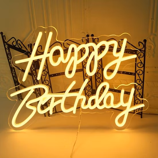 Wholesale China Factory Personalize Family Name Letters DIY Design Logo Light Custom Acrylic LED Gift Flex Wedding Decor Neon Sign