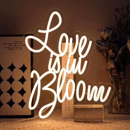 Wholesale China Factory Personalize Family Name Letters DIY Design Logo Light Custom Acrylic LED Gift Flex Wedding Decor Neon Sign