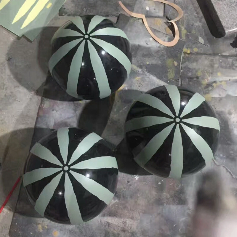 Black Stone Ball Shape Carving Stones for Engraving