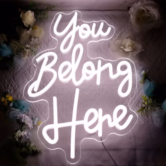 Wholesale China Factory Personalize Family Name Letters DIY Design Logo Light Custom Acrylic LED Gift Flex Wedding Decor Neon Sign