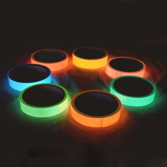 Adhesive Night Luminous Film Photoluminescent Glow in Dark Luminous Tape