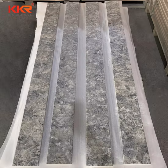 Resin Imitation Stone Pure Acrylic Solid Surface Natural Stone Mongolia Black