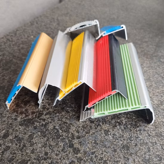 Aluminium Stair Nosing Rubber Strip