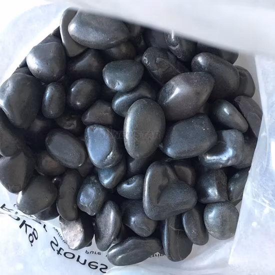 Natural Luminous Blocks Photoluminescent Pebble Stones for Garden Decoration