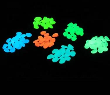 Colorful and Attractive Gravel Luminous Rocks Photoluminescent Pebbles